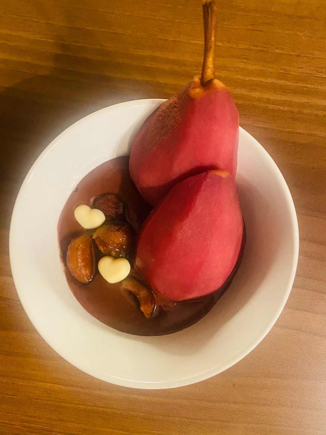 Schokocreme mit Birne &&nbsp;Maroni