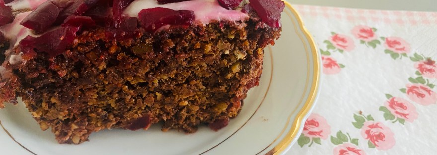 Schoko-Mandel-Rüben-Kuchen