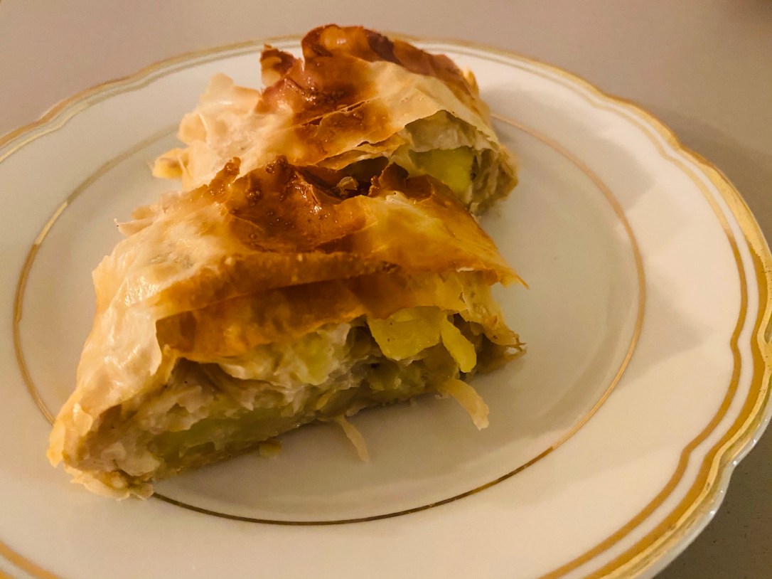Kraut-Kartoffel-Strudel