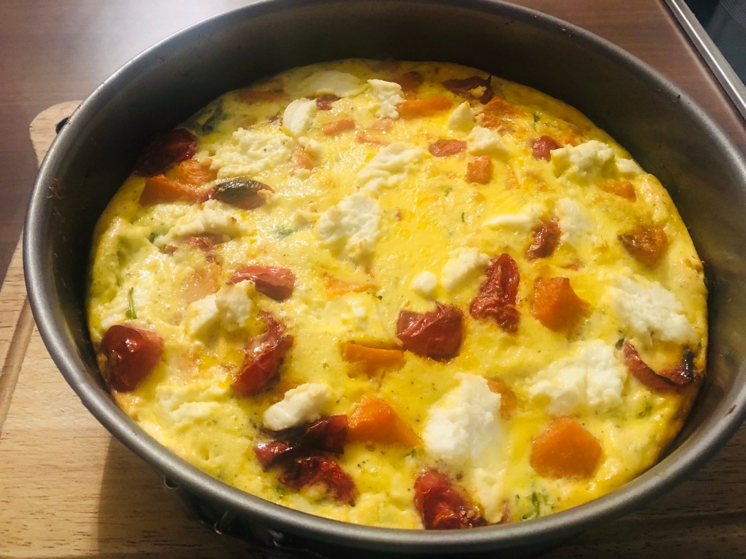 Herbstliche Frittata