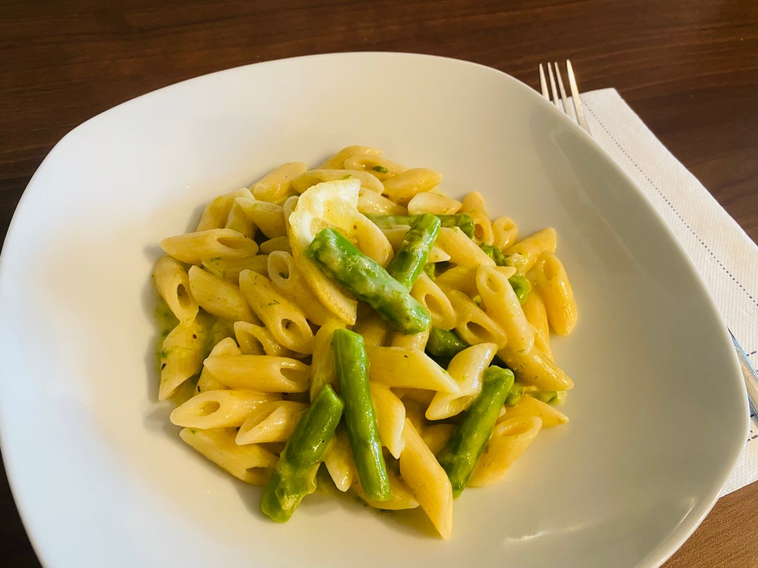 Pasta mit Spargel und&nbsp;Zitrone