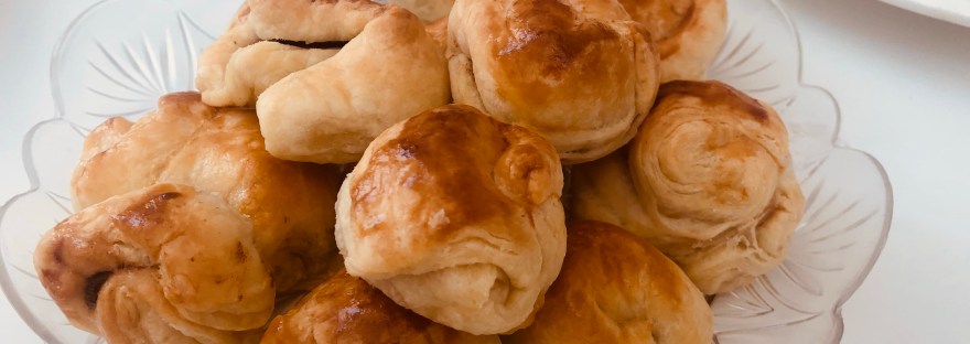 Schokobällchen - Blätterteig und Schoko