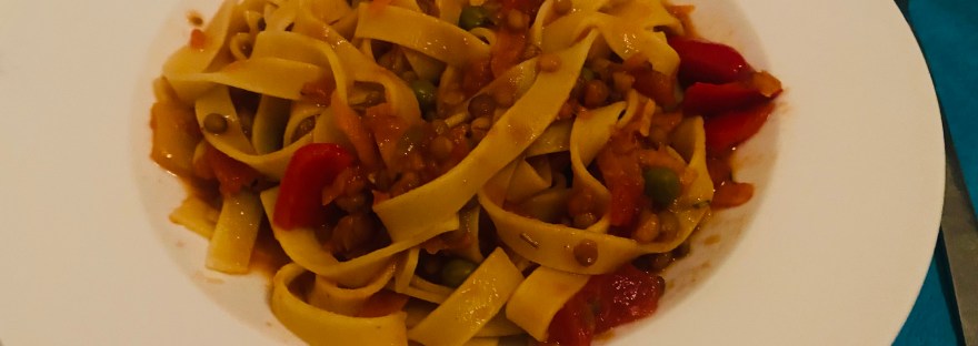 vegetarische Pasta Bolognese